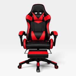 ASS Sedia Gaming Reclinabile Nero Rosso