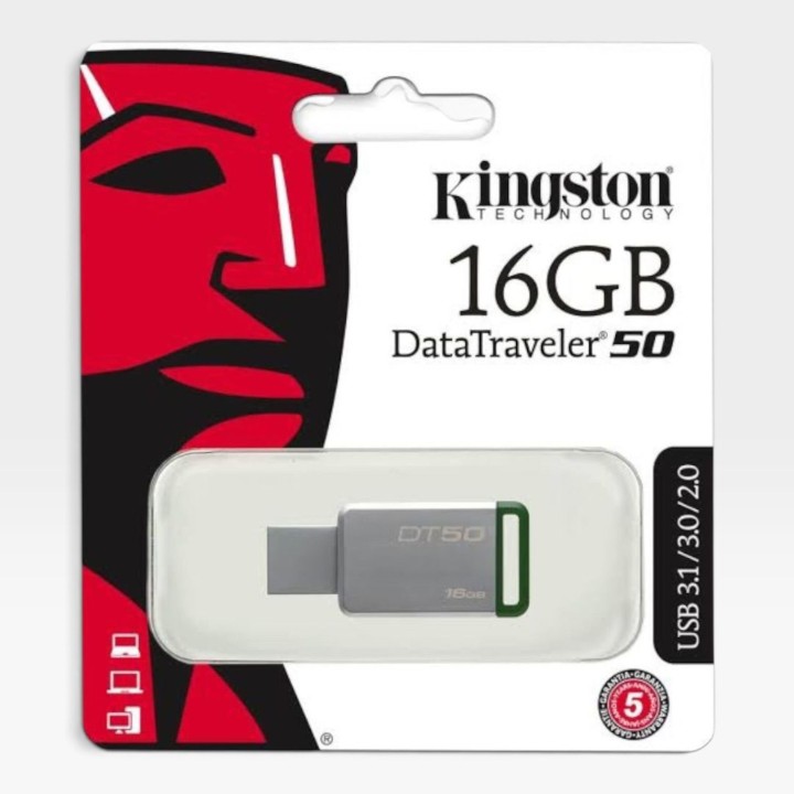 KINGSTON Datatraveler50 Pendrive USB 16GB