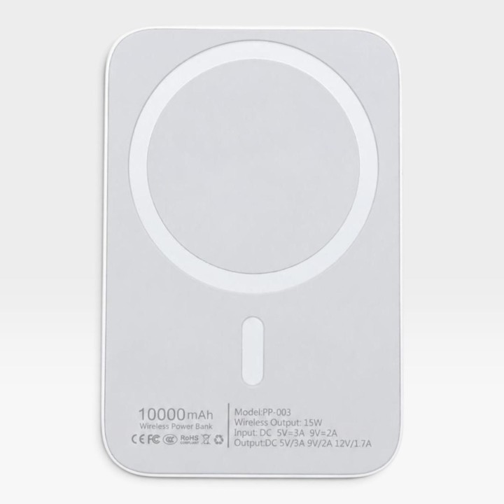 ASS Power Bank Magnetico 10.000mAh Bianco