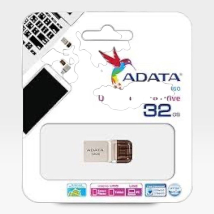ADATA PenDrive USB + Micro USB 32GB UC360